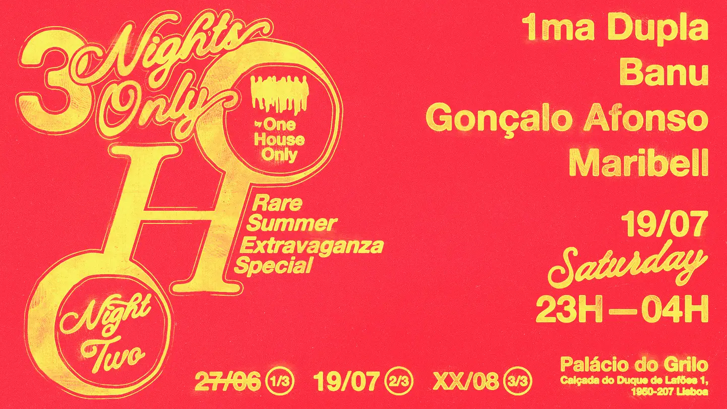 3 Nights Only – Night 2 no Palácio do Grilo