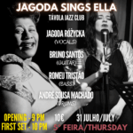 Jagoda Sings Ella - Live Jazz no Távola Jazz Club