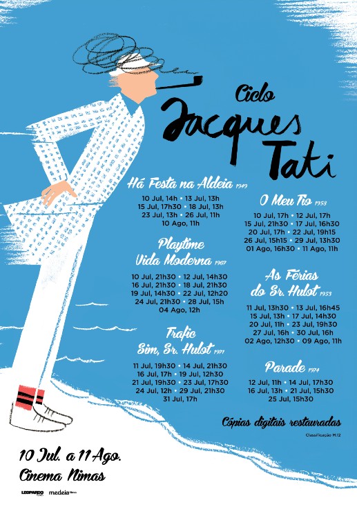 Ciclo Jacques Tati no Cinema Nimas
