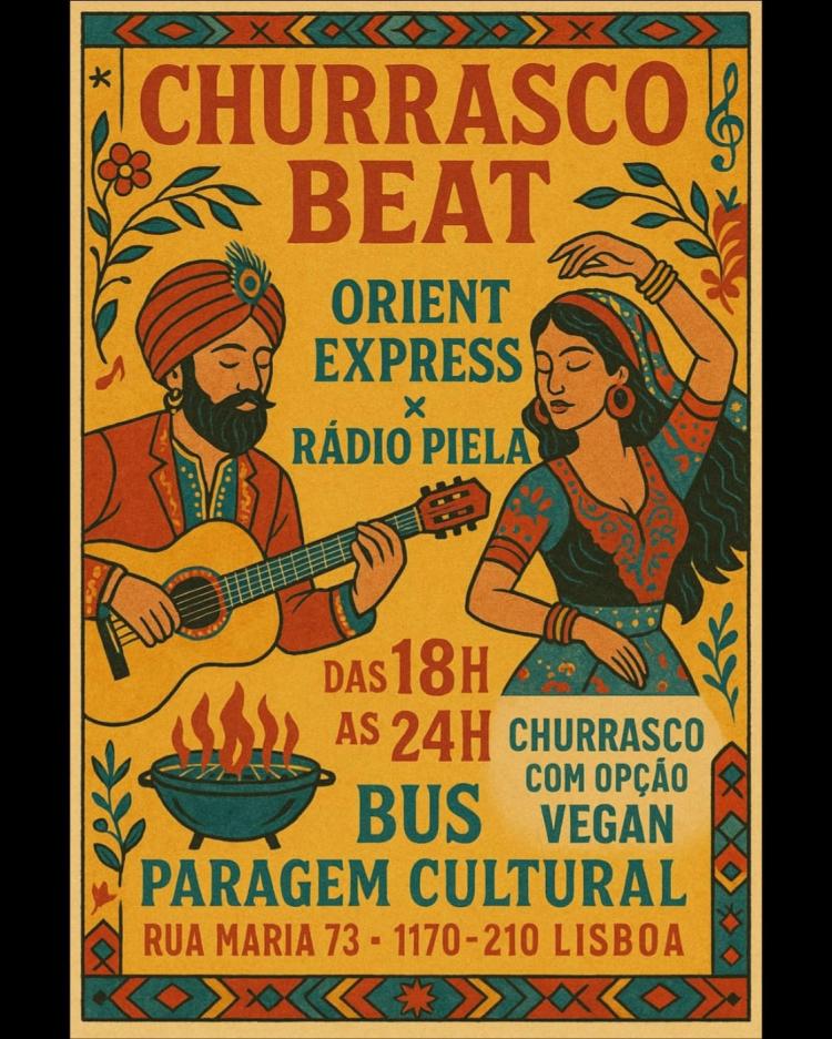 Churrasco Beat Orient Express & Rádio Piela