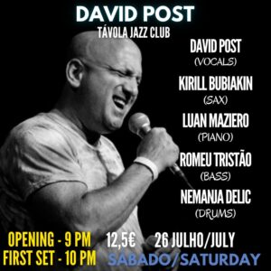 David Post – Live Jazz no Távola Jazz Club