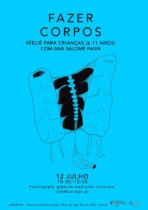 FAZER CORPOS | Ateliê Criativo para Crianças na Zaratan – Lisboa
