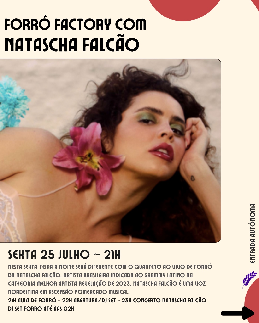 Forró Factory com Natascha Falcão