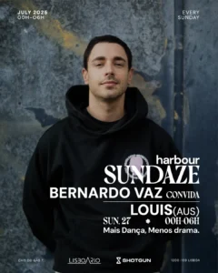 Harbour Sundaze: Bernardo Vaz convida Louis