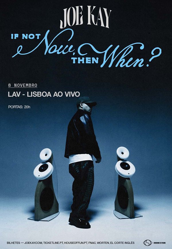 JOE KAY ao vivo em Lisboa com a digressão “If Not Now, Then When”