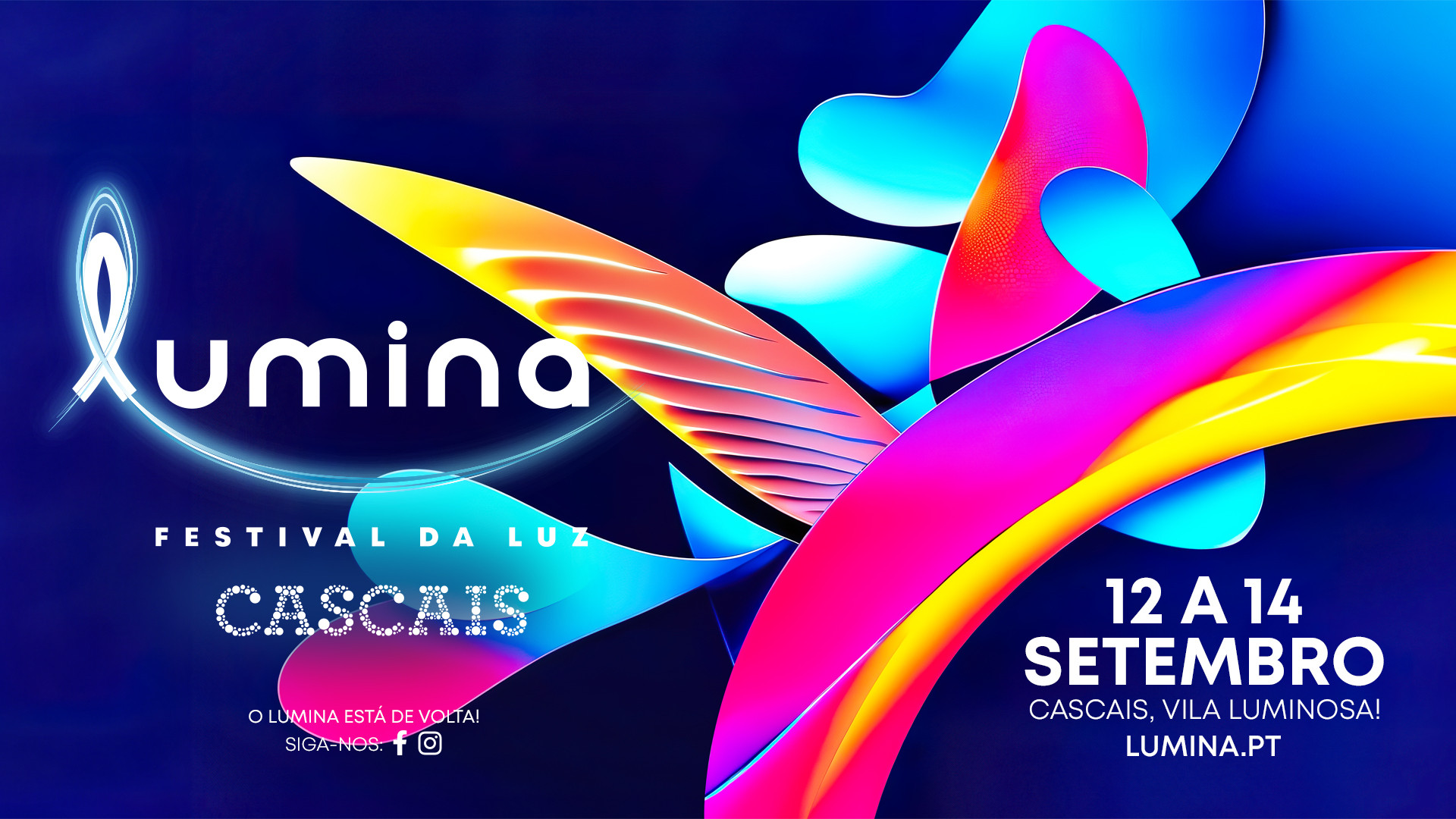 LUMINA 2025 Cascais ilumina-se com arte, música e tecnologia em setembro