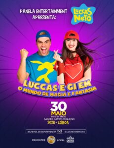 Luccas Neto em Lisboa | “LUCCAS E GI EM: O MUNDO DE MAGIA E FANTASIA”