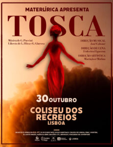 ÓPERA “TOSCA” DE PUCCINI | Coliseu dos Recreios