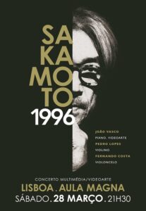 SAKAMOTO 1996 na Aula Magna