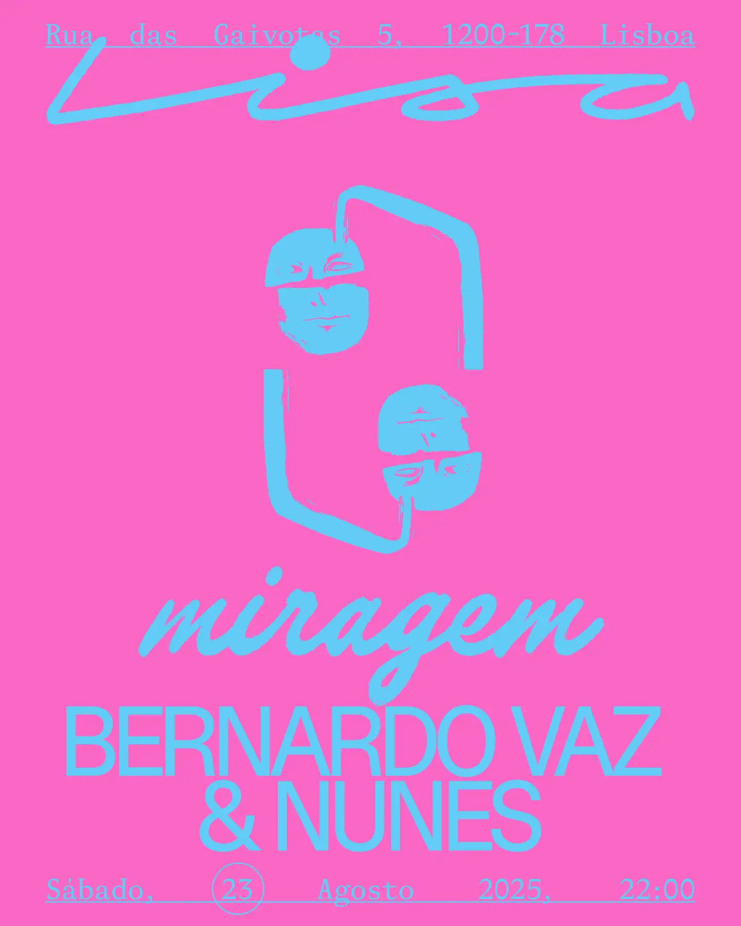 Sala Lisa apresenta: Miragem com Bernardo Vaz e Nunes