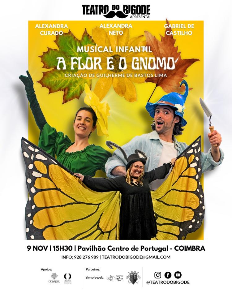 A Flor e o Gnomo – O Musical Encanta Lisboa com Espetáculo para Toda a Família