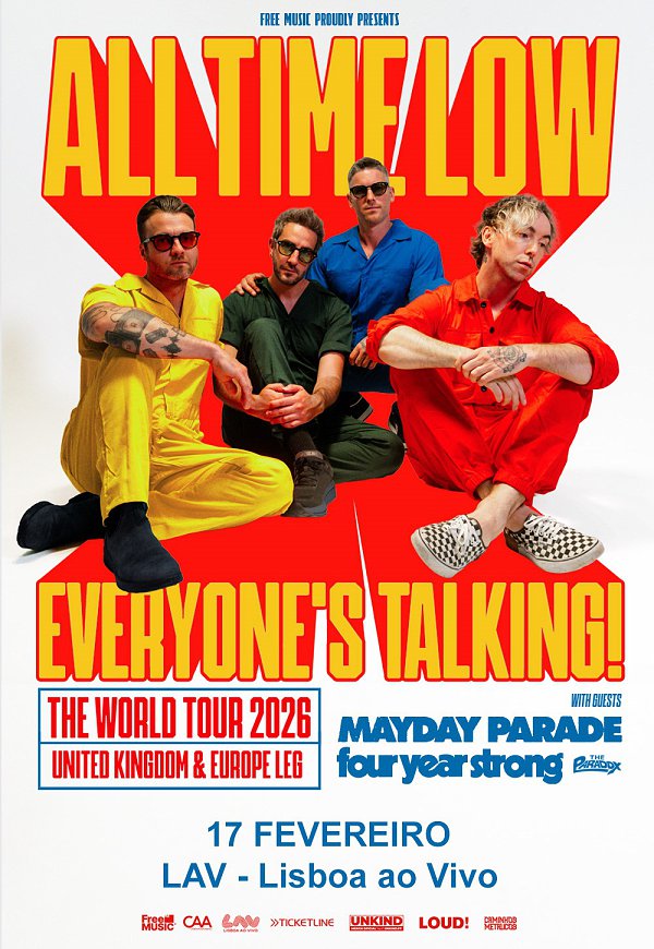 ALL TIME LOW EVERYONE'S TALKING! TOUR