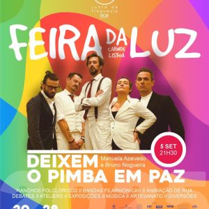 Deixem o Pimba em Paz com Manuela Azevedo & Bruno Nogueira na Feira da Luz 2025