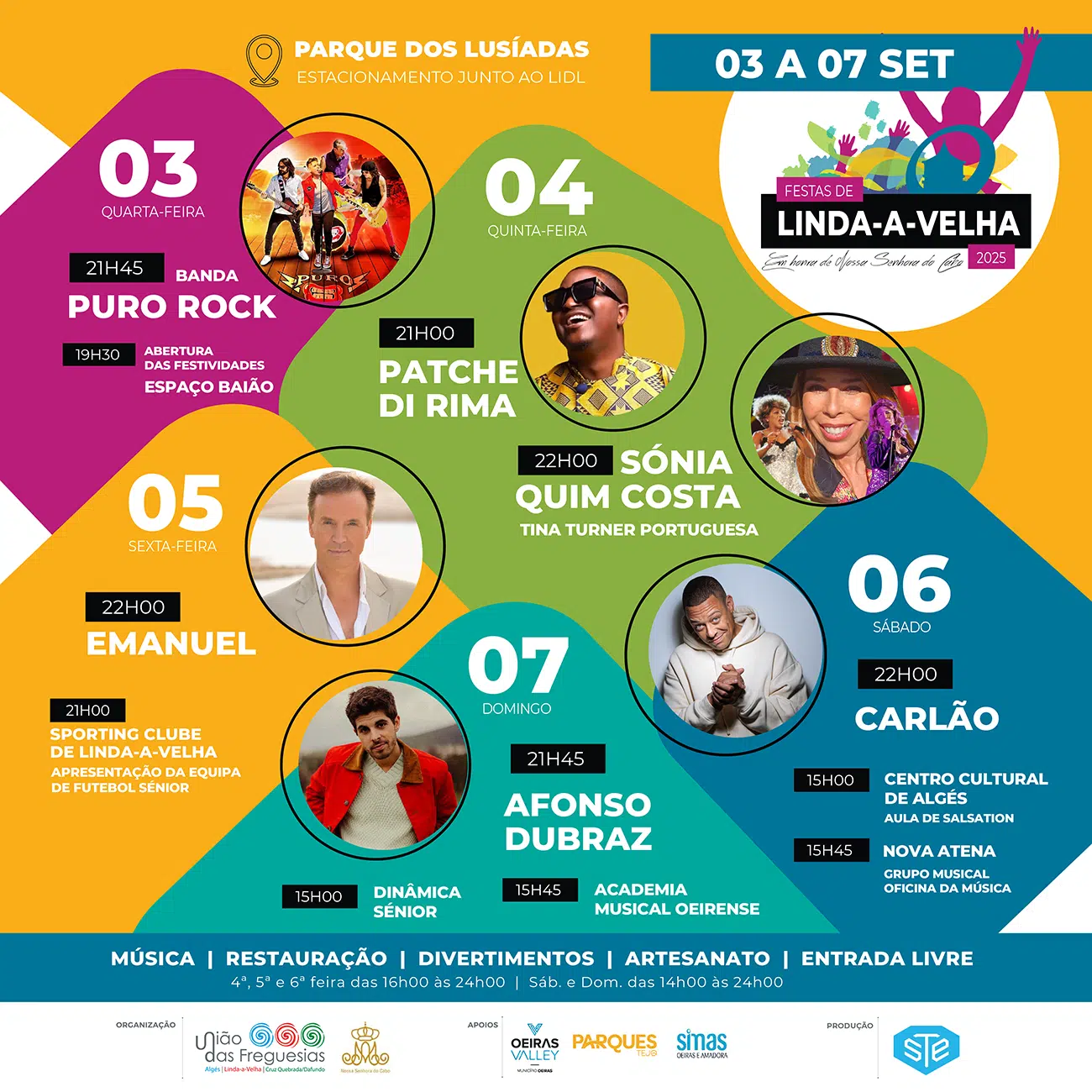 Festas de Linda-a-Velha 2025 — Em Honra de Nossa Senhora do Cabo