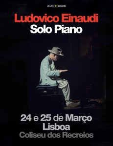 Ludovico Einaudi apresenta Solo Piano no Coliseu de Lisboa