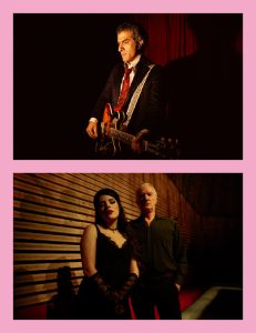 Mazgani, Mick Harvey & Amanda Acevedo juntos no Coliseu Club