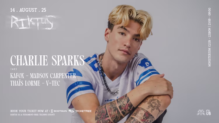 Riktus With Charlie Sparks (Teletech/Uk) & More