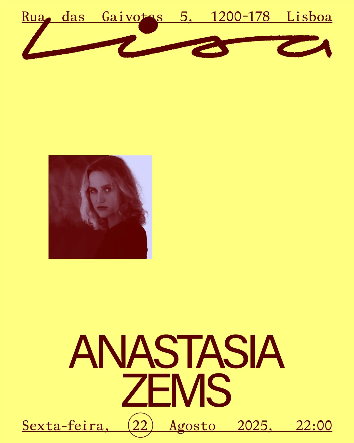 Sala Lisa: Anastasia Zems