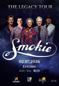 Smokie The Legacy Tour leva clássicos da pop ao Casino Estoril