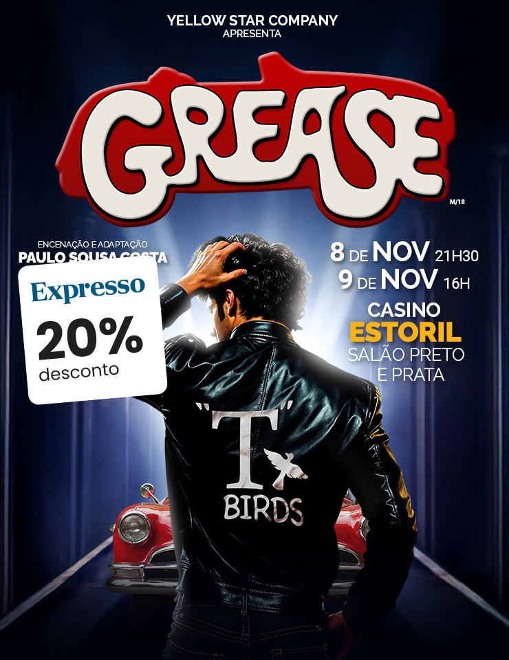 GREASE, O MUSICAL chega ao Casino Estoril
