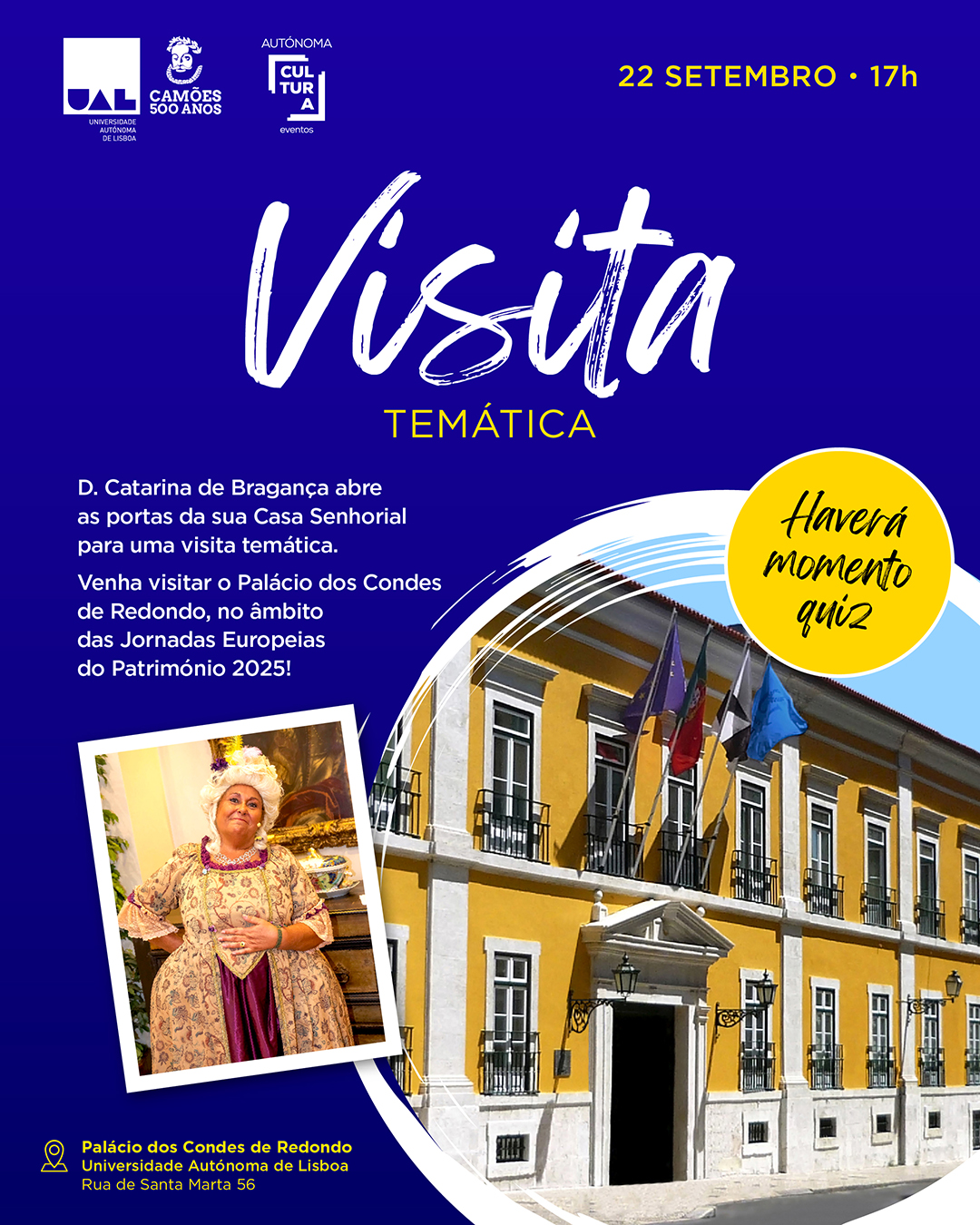 Visita temática - Palácio dos Condes de Redondo