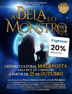 A Bela e o Monstro Teatro & Arte | Musical Centro Cultural Malaposta