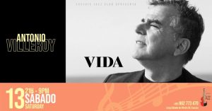 Antonio Villeroy apresenta “Vida” no Cascais Jazz Club