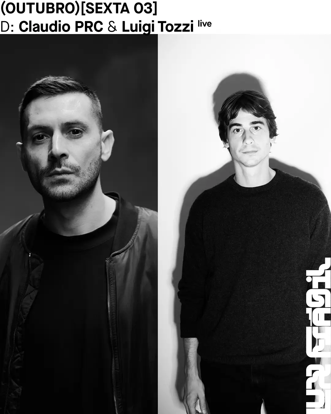 Claudio PRC & Luigi Tozzi live, Dexter, Maria Callapez, Rui Vargas, Tobias Lindén, DiaDiaDia