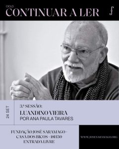 «Continuar a Ler»: Luandino Vieira, por Ana Paula Tavares