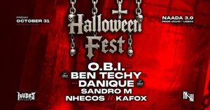 Halloween Fest 2025 With O.B.I, Ben Techy & Danique
