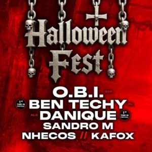 Halloween Fest 2025 With O.B.I, Ben Techy & Danique