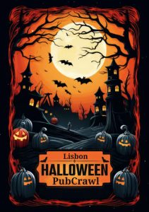 Halloween Lisboa Pub Crawl 2025: Festa, Drinks e Diversão Garantida