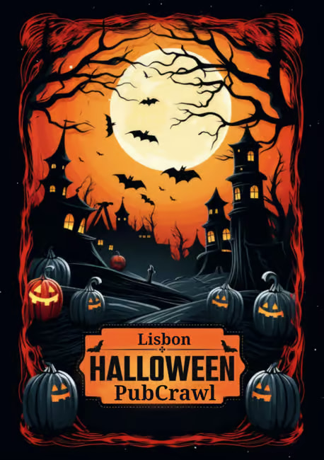 Halloween Lisboa Pub Crawl 2025: Festa, Drinks e Diversão Garantida