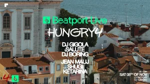 Hungry4 x Beatport Live: Festa Diurna no LX Factory com DJs Internacionai