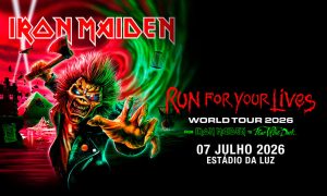 Iron Maiden no Estádio da Luz em 2026