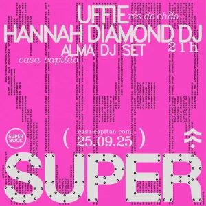 SUPER Party em Lisboa com Uffie, Hannah Diamond e ALMA