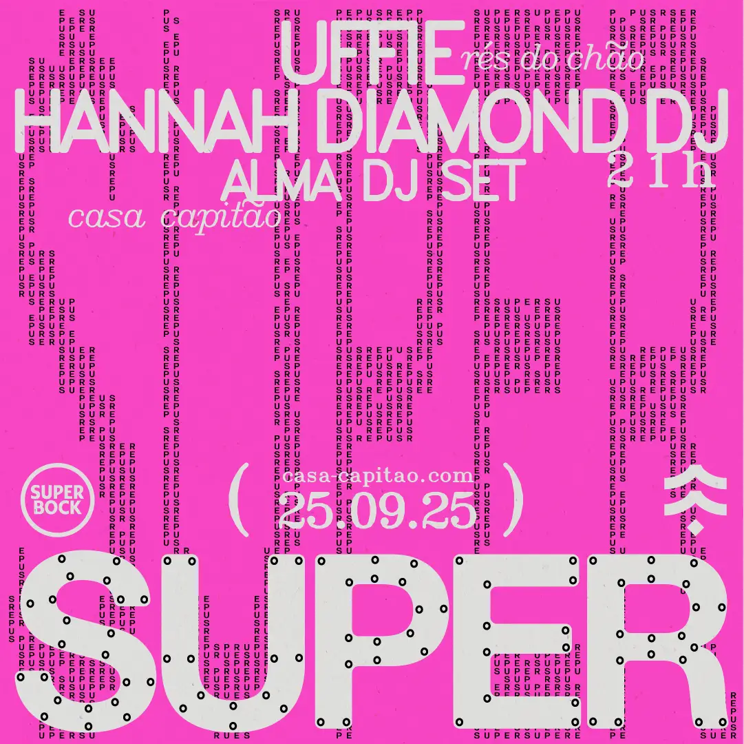 SUPER Party em Lisboa com Uffie, Hannah Diamond e ALMA