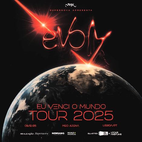 Veigh - Eu Venci o Mundo - Tour 2025 Lisboa