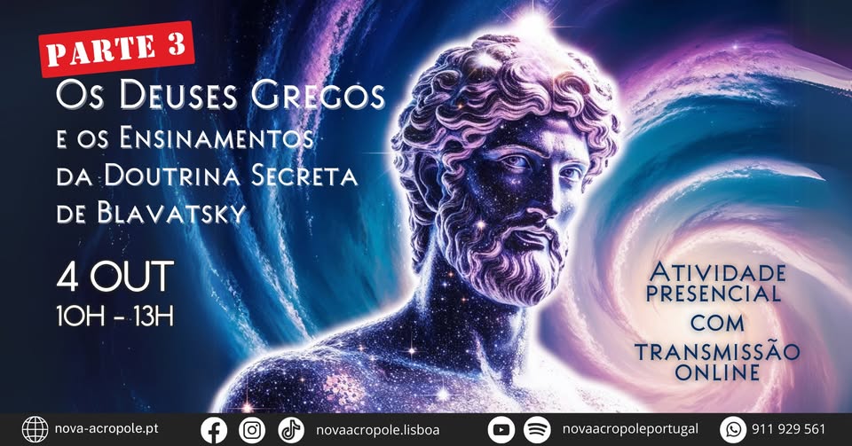 Seminário | Os Deuses Gregos e os Ensinamentos da Doutrina Secreta de Blavatsky