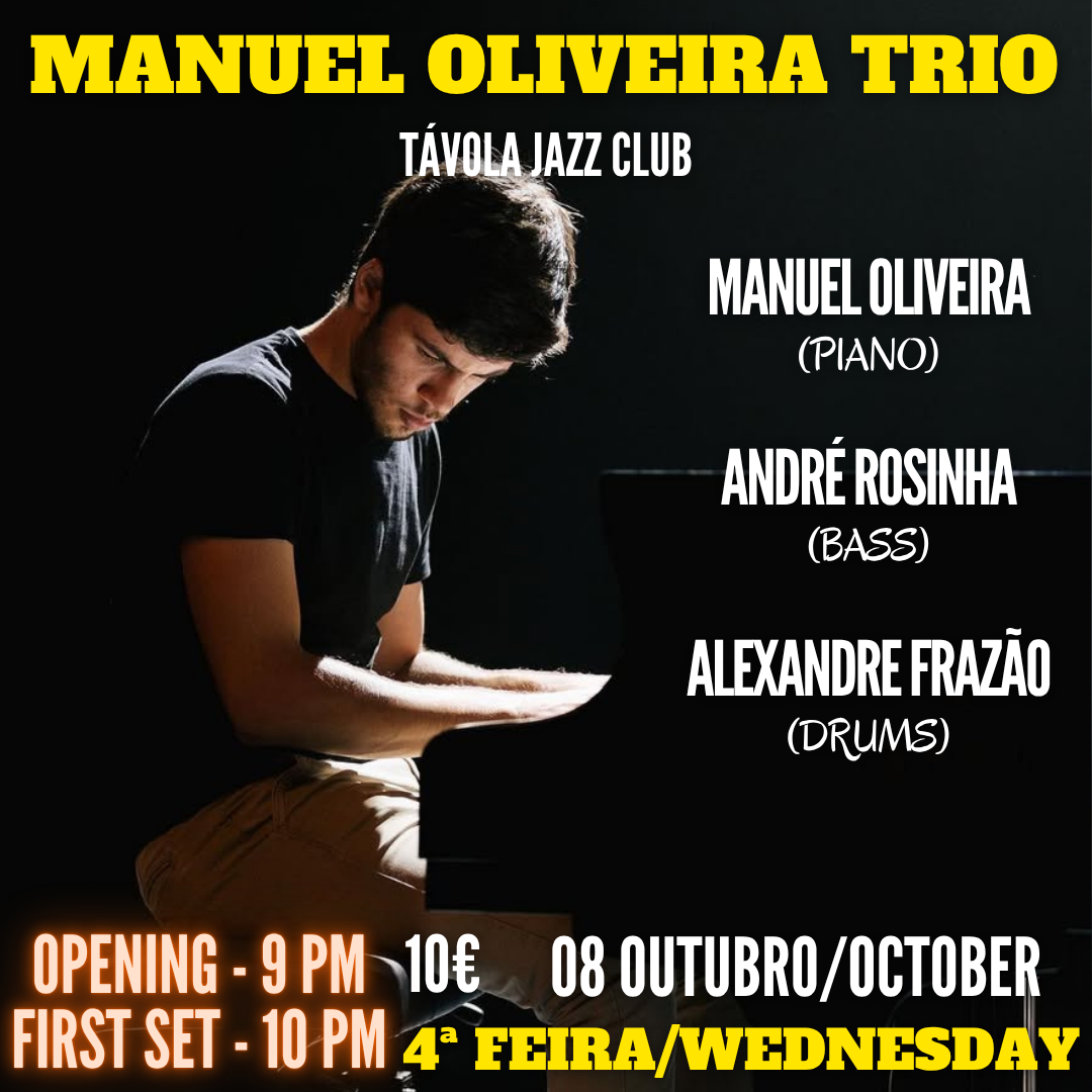 Manuel Oliveira Trio - Live Jazz no Távola Jazz Club