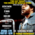 The Cat Walk - The music of Donald Byrd - Live Jazz no Távola Jazz Club
