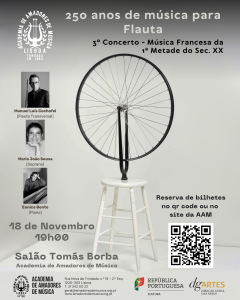 250 anos de música para Flauta - 3º concerto