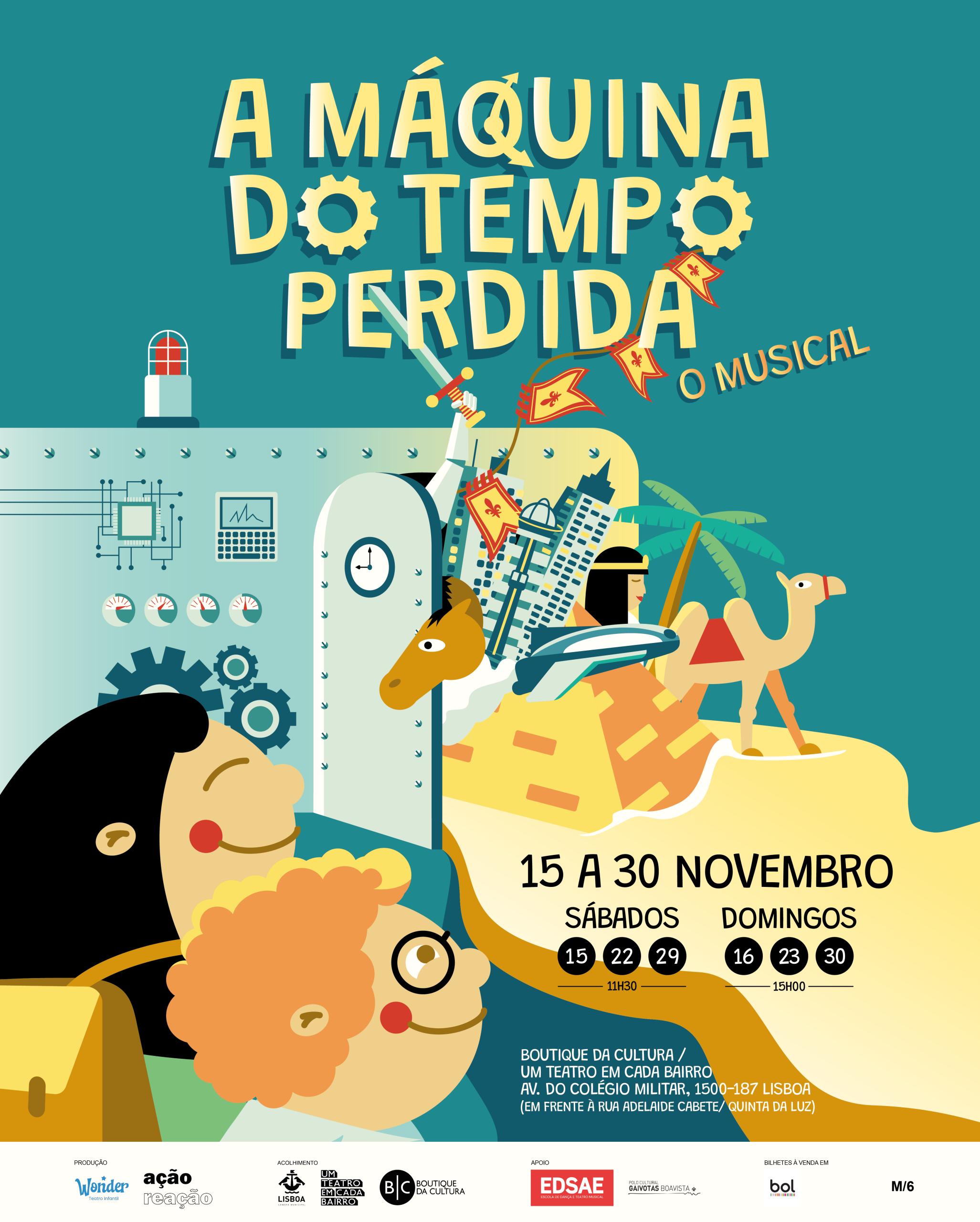A Máquina do Tempo Perdida: O Musical