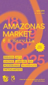 AMAZONAS MARKET @8 MARVILA | 18 & 19 OUTUBRO