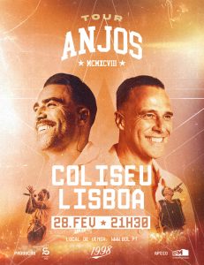 ANJOS TOUR MCMXCVIII - Coliseu de Lisboa