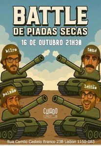Chiado Comedy Club - Battle Piadas Secas