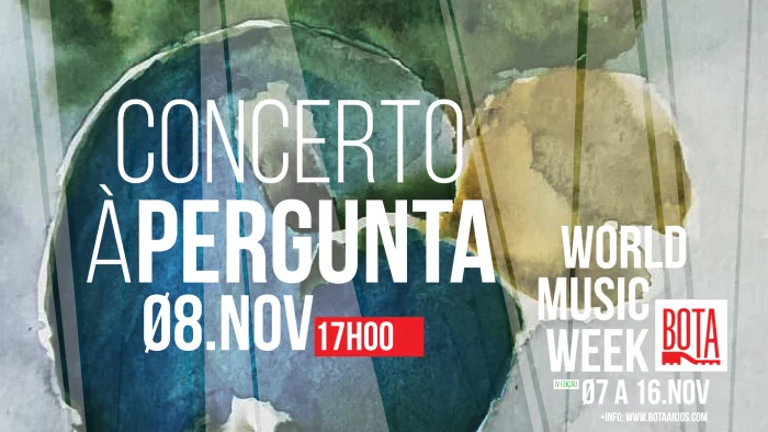 Concerto à Pergunta - SONS DO MUNDO no WMW celebra diversidade musical