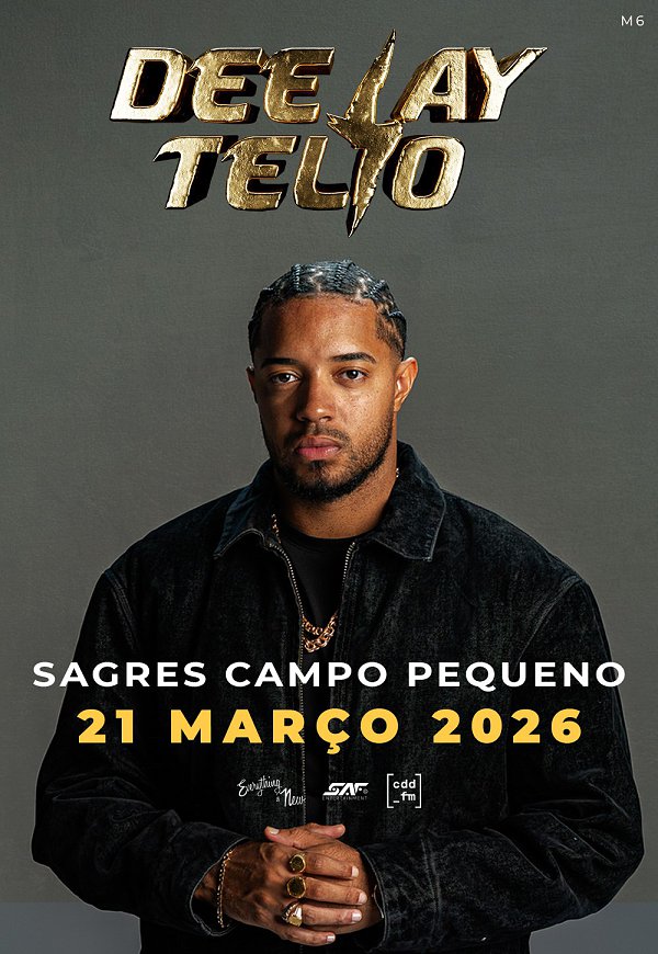Deejay Telio estreia “Reservado” no Sagres Campo Pequeno