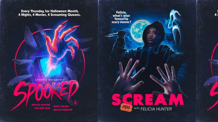 Drama Bar Lisboa lança SPOOKED cinema de horror + drag com Scream e Felicia Hunter