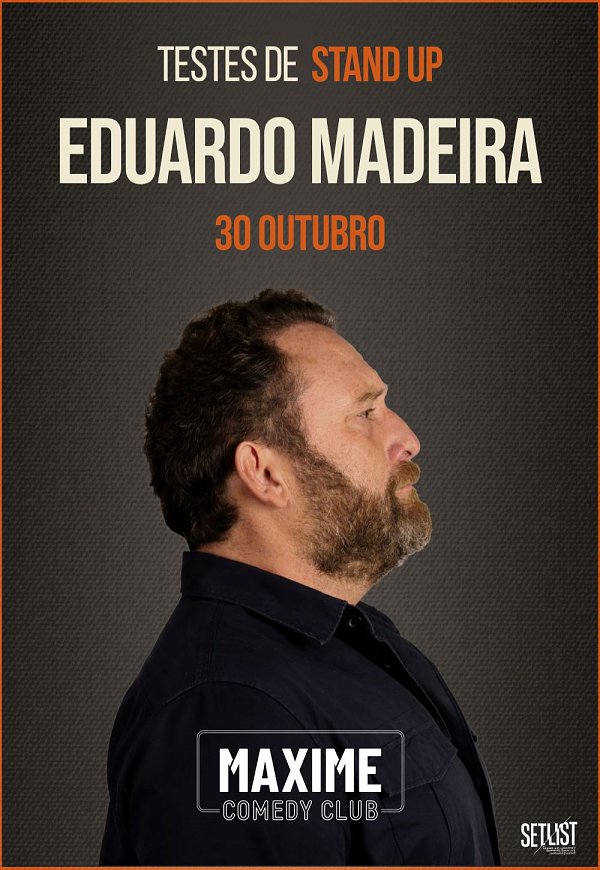 Eduardo Madeira apresenta Testes de Stand-Up em Lisboa